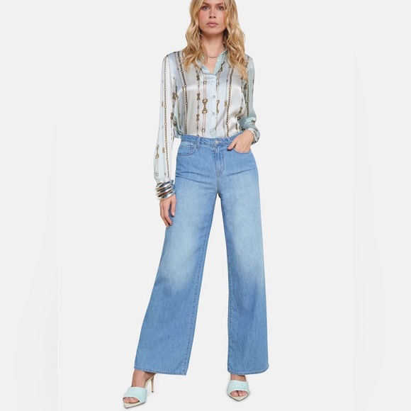 L’Agence Alicent High Rise Wide Leg NWT - Picture 14 of 15